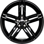 2DRV BY WHEELWORLD - WH11 SCHWARZ GLÄNZEND LACKIERT 7,5X17 LK:5/112 ET:28 ML:66,6